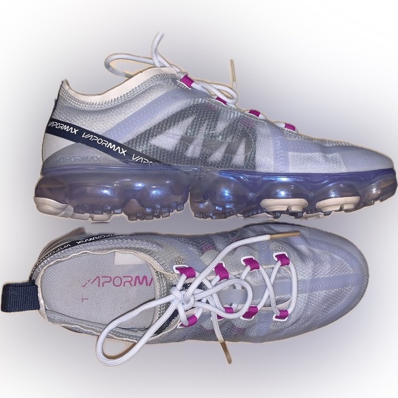 Nike Air Vapormax 2019 Football Obsidian Lavender Shimmer Bubble Sneakers 10 - Picture 6 of 15